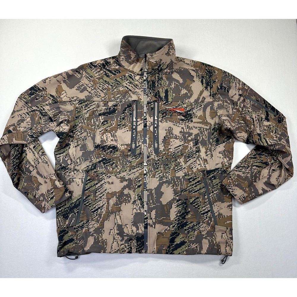 Sitka Gear Jetstream Jacket XL Gore Optifade Open Country Camo SoftShell Hunting